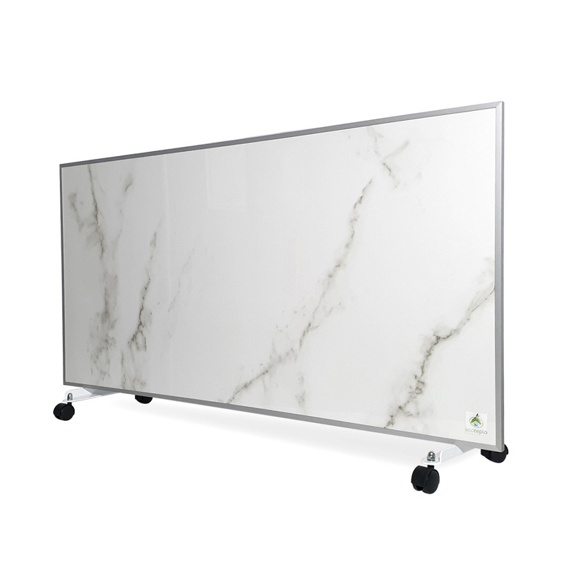 Керамічний обігрівач ECOTEPLO LION 1500 EL (білий мармур)